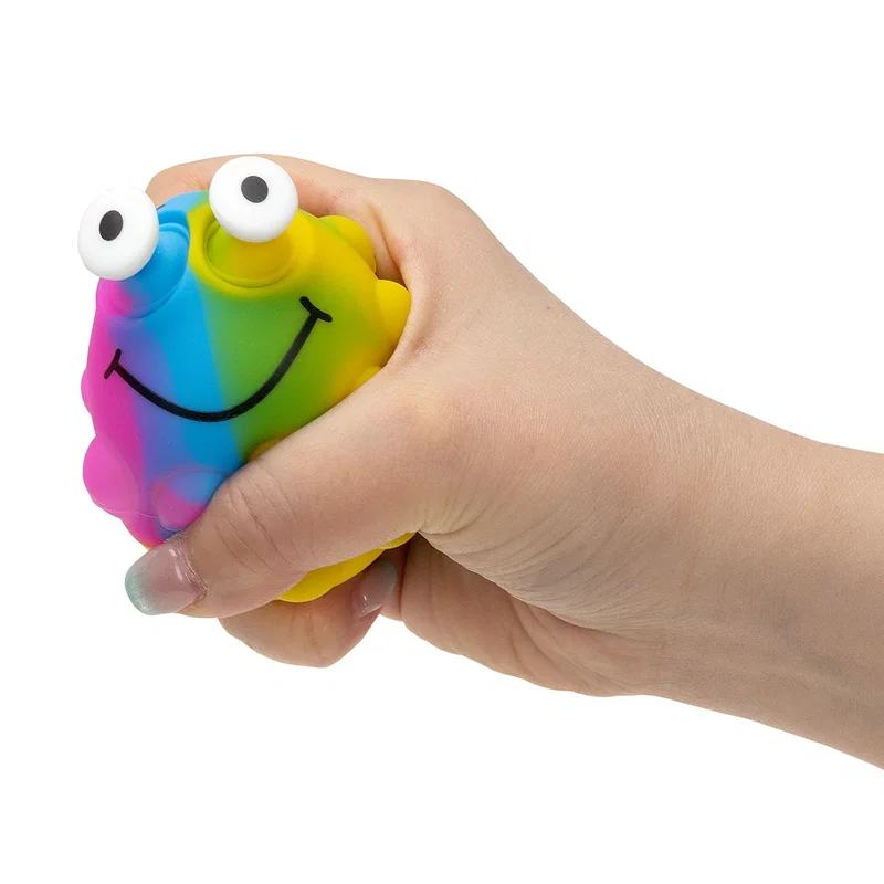 Eye-Popping Push Pop Ball shown in an alternate color option