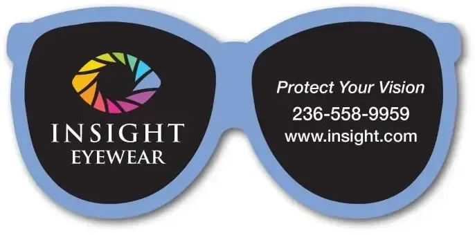 Custom Printed Eyeglasses Magnet
