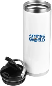 EZ-Carry Stainless Steel Vacuum Bottle, 20 oz, Pop-Up Handle