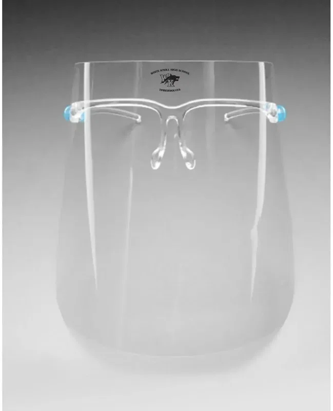 Custom Logo Face Shield with Glasses β view 1