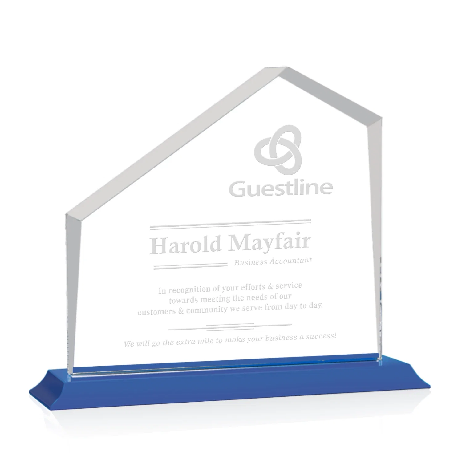 Fairmont Award on Bartlett Base — view 4