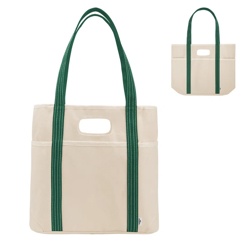 Farm Stand 14 Oz. Cotton Canvas Dual Handle Tote Bag — view 7