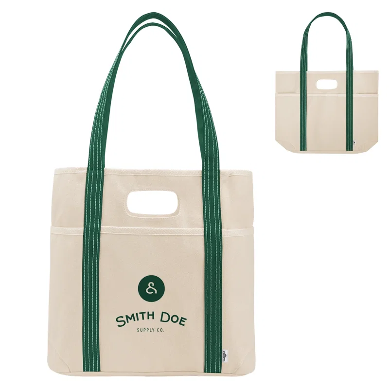 Farm Stand 14 Oz. Cotton Canvas Dual Handle Tote Bag — view 9