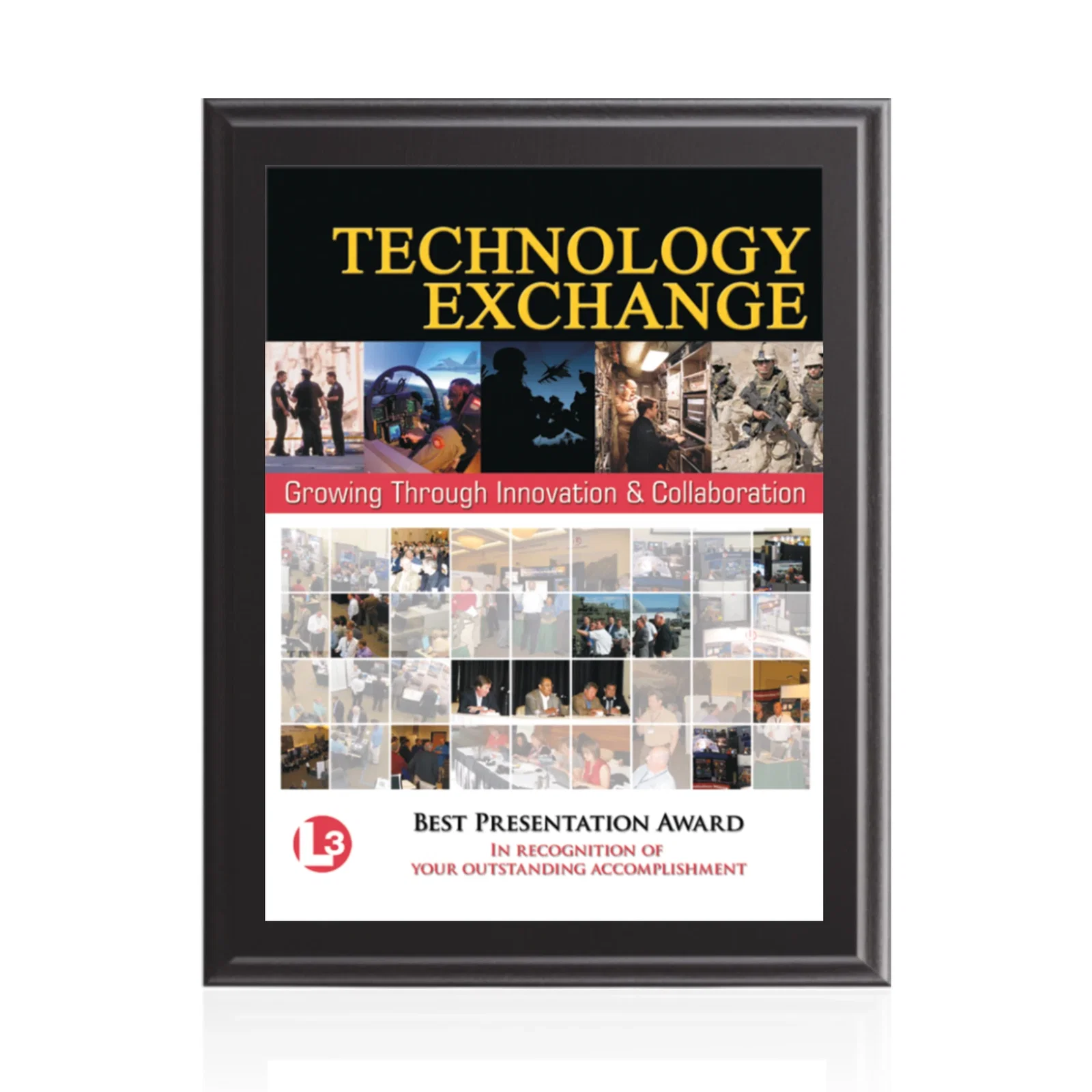 Custom Full Color Sublimated Plate Plaque on Laminate for graduation ceremonies