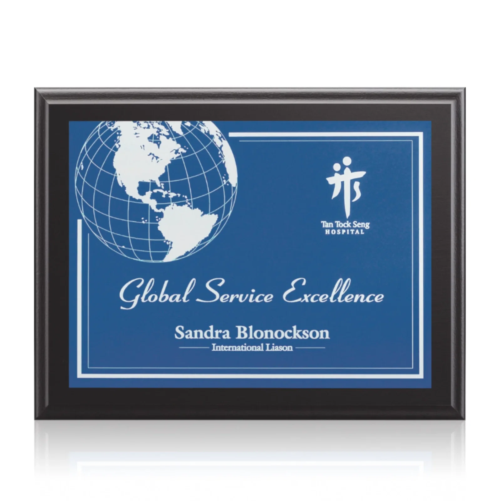 Custom Laminate Wall Plaque in Five Sizes, up to 12 x 15 Inches for volunteer appreciation