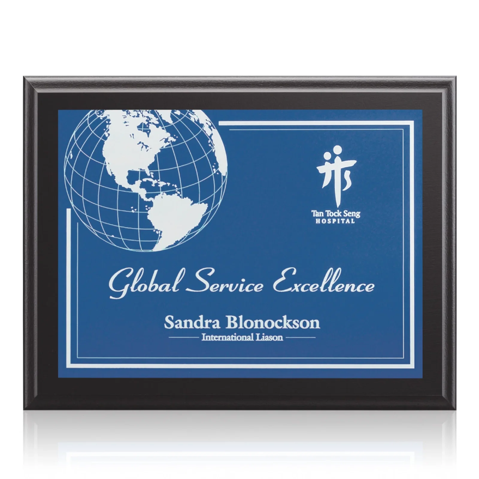 Custom Laminate Wall Plaque in Five Sizes, up to 12 x 15 Inches for company anniversary events