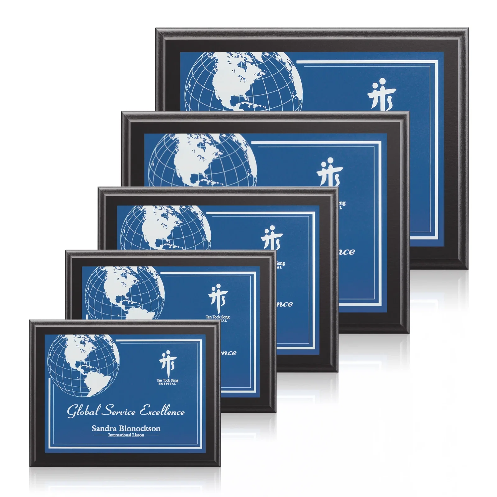 Custom Laminate Wall Plaque in Five Sizes, up to 12 x 15 Inches for donor appreciation