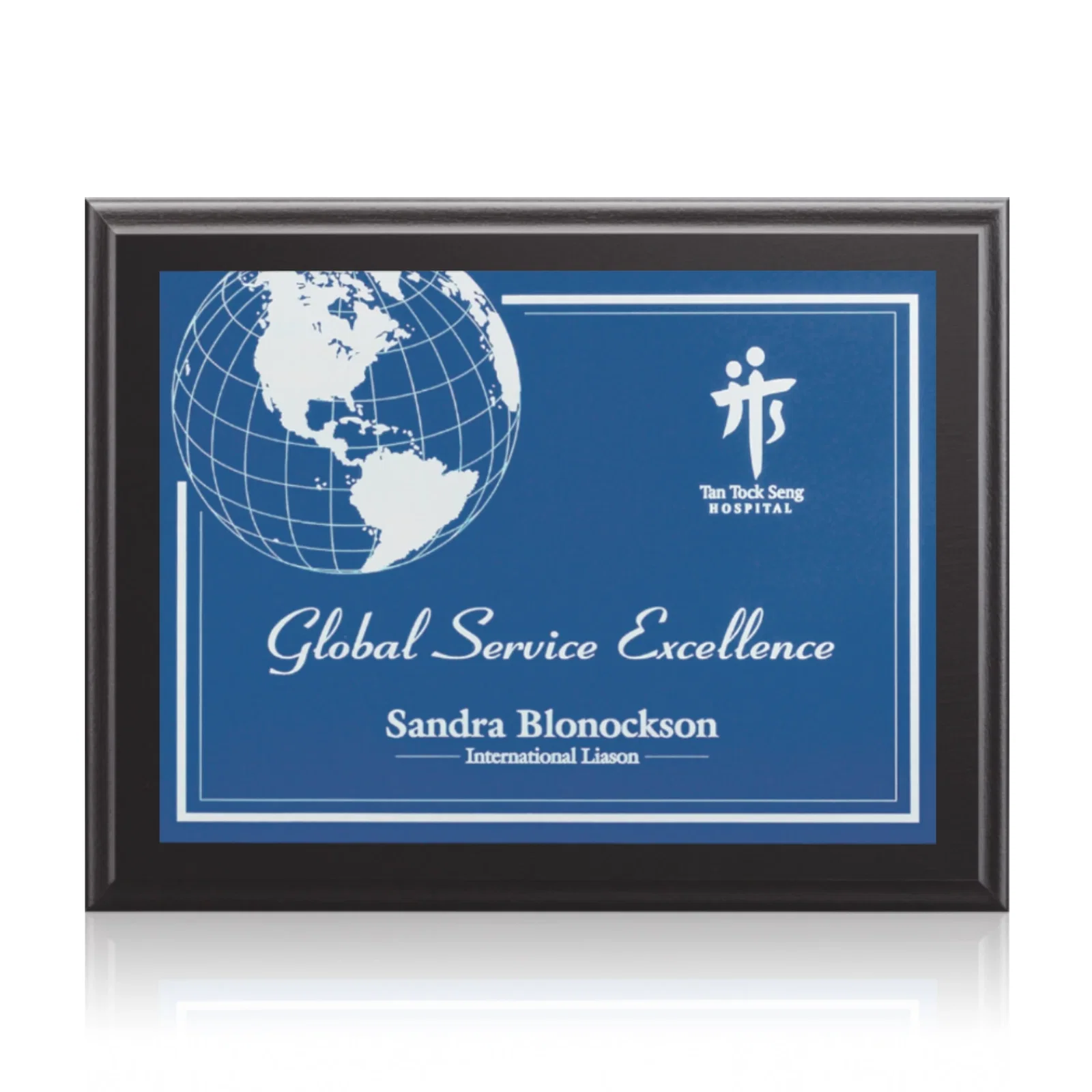 Custom Laminate Wall Plaque in Five Sizes, up to 12 x 15 Inches for safety achievement programs