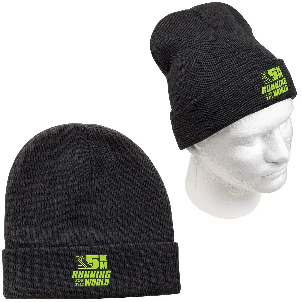 Promotional RPET knit beanie shown in an alternate color