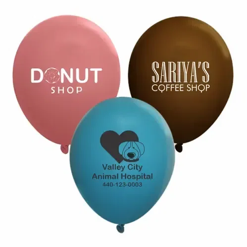 Fashion Opaque Latex Balloon (9")