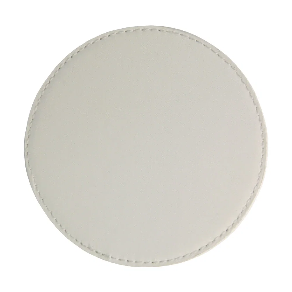 Faux Leather Coaster Round — view 2