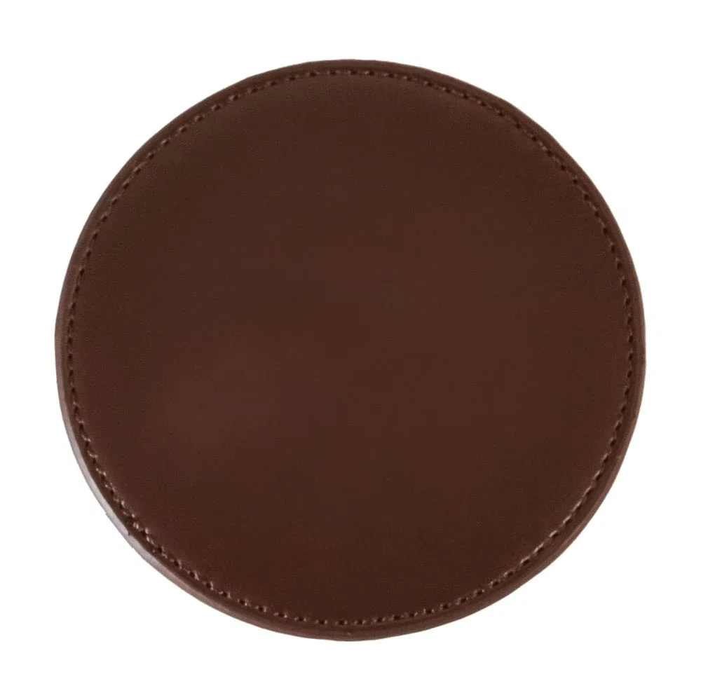 Faux Leather Coaster Round — view 4