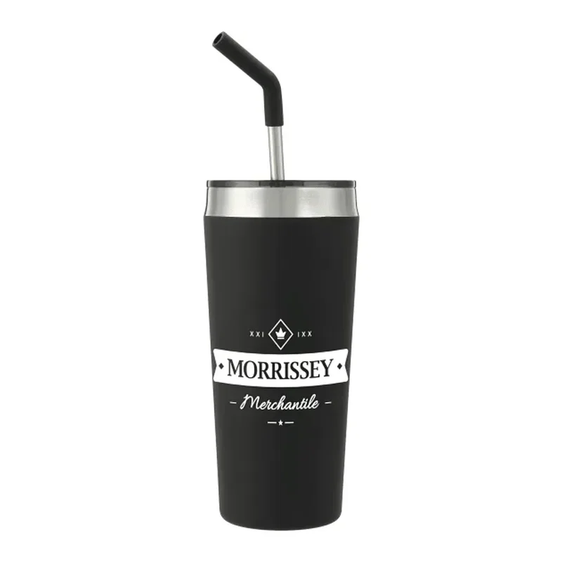 Faye 20oz Vacuum Tumbler w/ SS Straw — view 4