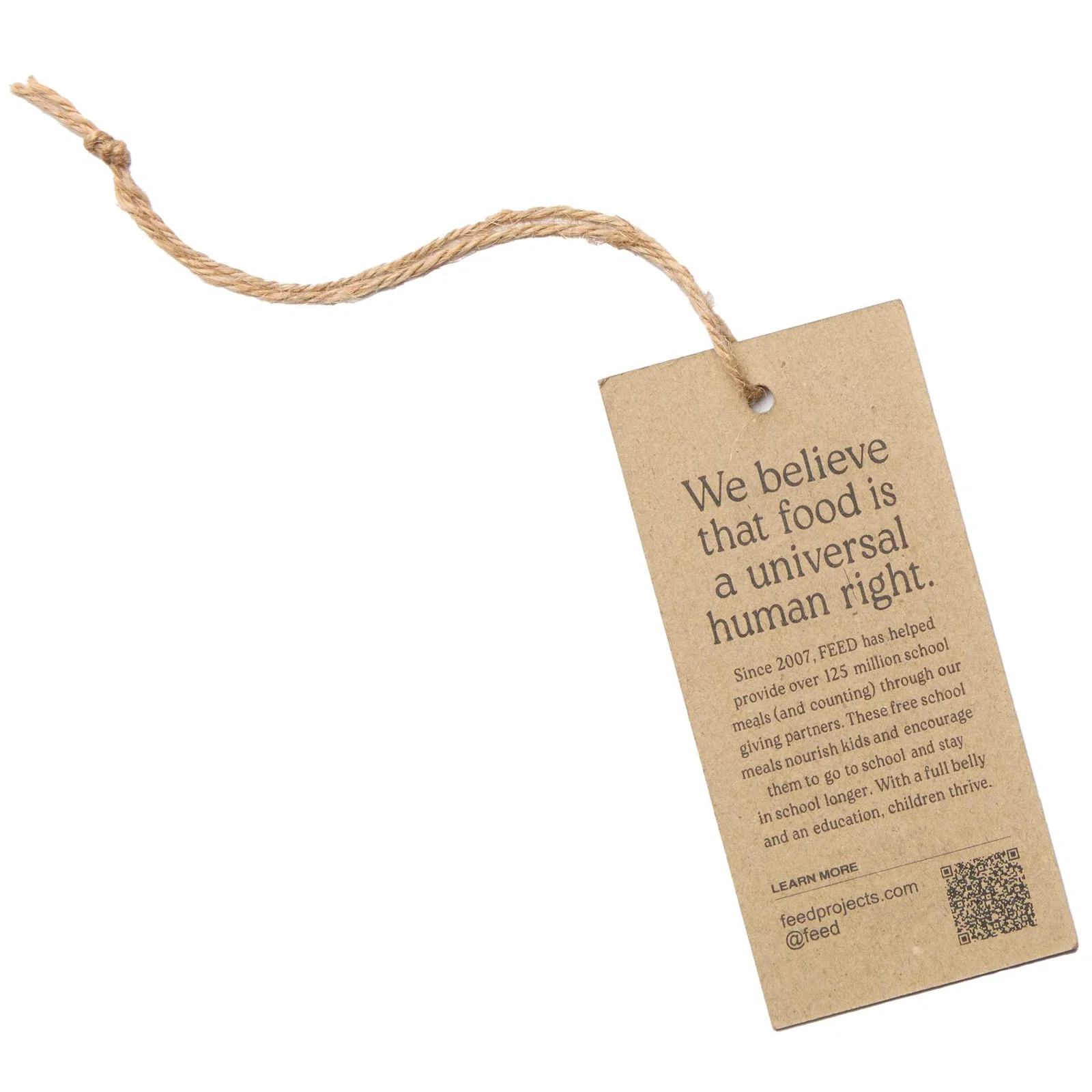 Custom FEED Organic Cotton Convention Tote — view 13