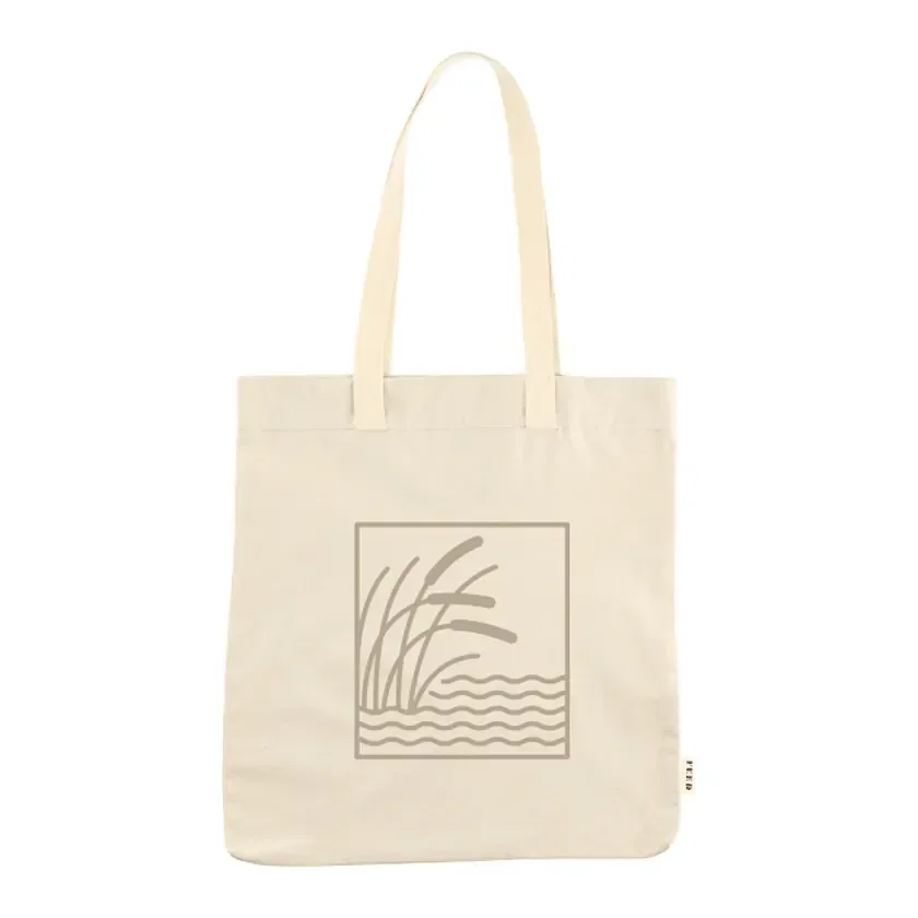 Custom FEED Organic Cotton Convention Tote view 3