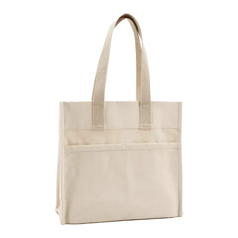 Custom FEED Market Tote - Organic Cotton - Personalized — view 2