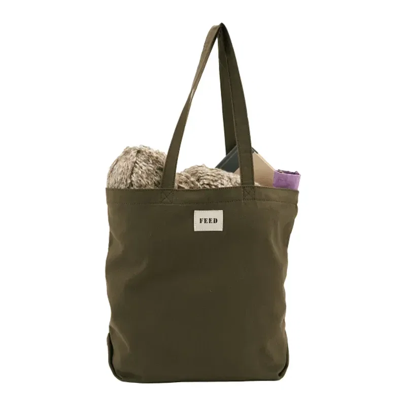 FEED Organic Cotton Shopper Tote — view 4