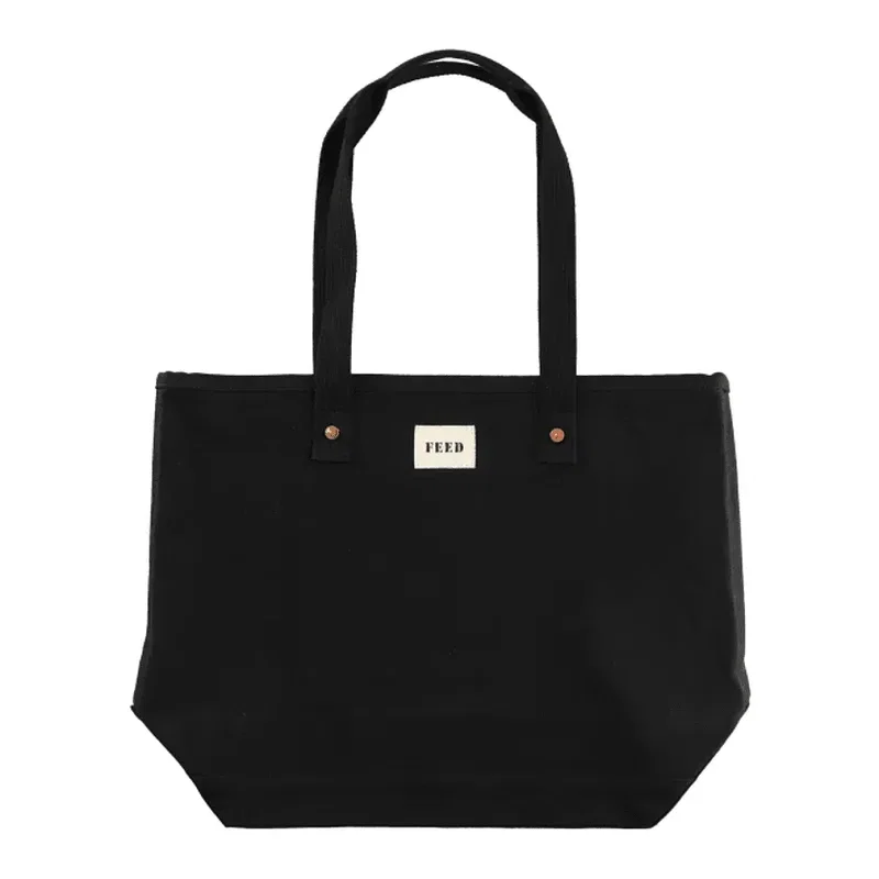 FEED Organic Cotton Weekend Tote — view 2