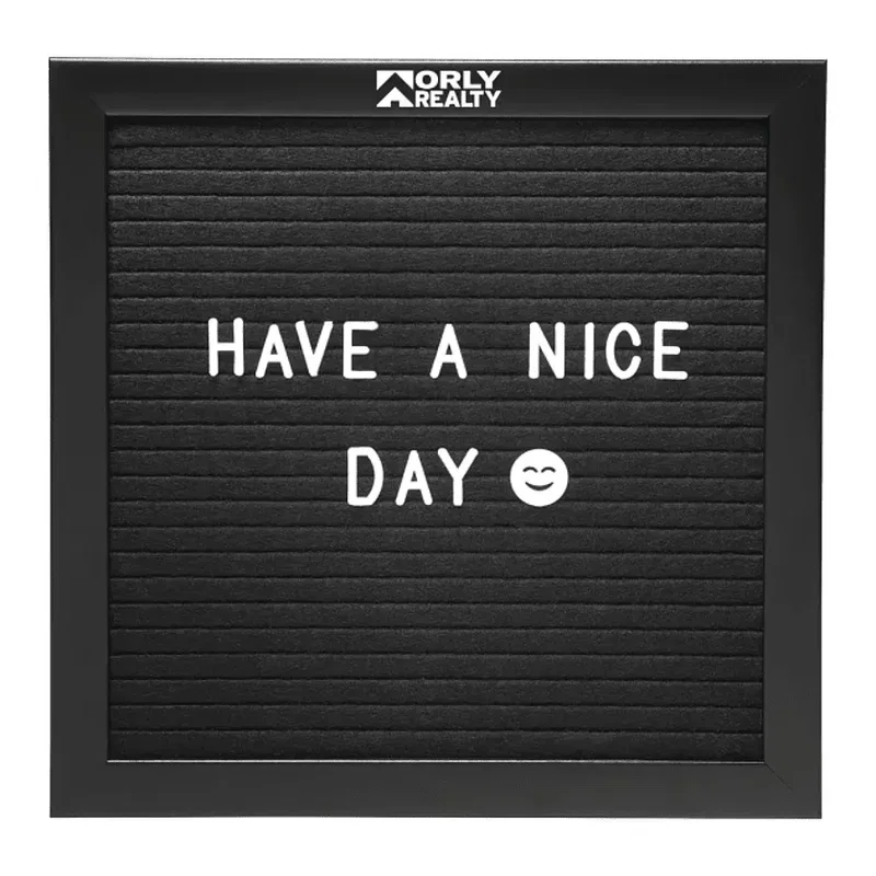 Customizable Letter Board with Symbols (10"x10") — view 5