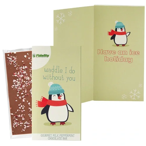 Festive Belgian Chocolate Greeting Card Box — view 12