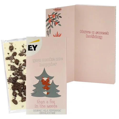 Festive Belgian Chocolate Greeting Card Box — view 13