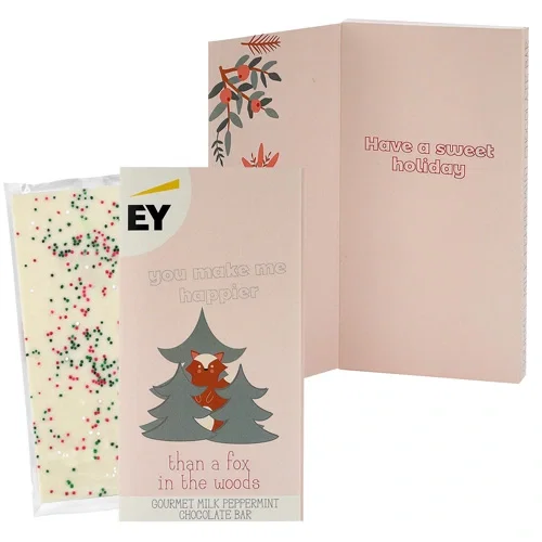 Festive Belgian Chocolate Greeting Card Box — view 14