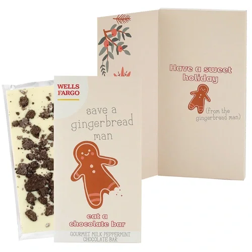 Festive Belgian Chocolate Greeting Card Box — view 17
