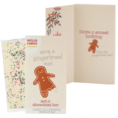 Festive Belgian Chocolate Greeting Card Box — view 18