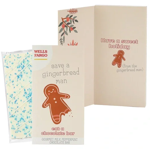 Festive Belgian Chocolate Greeting Card Box — view 19