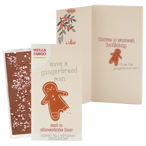 Festive Belgian Chocolate Greeting Card Box — view 20