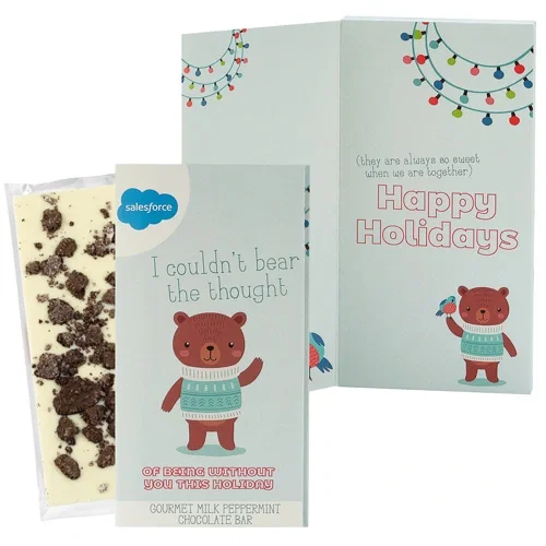 Festive Belgian Chocolate Greeting Card Box — view 21