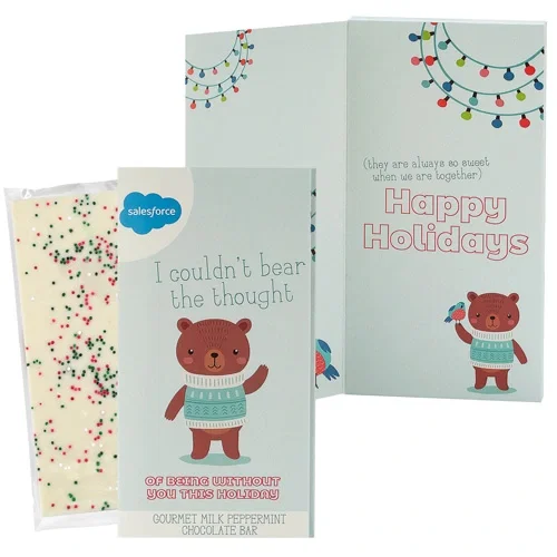 Festive Belgian Chocolate Greeting Card Box — view 22