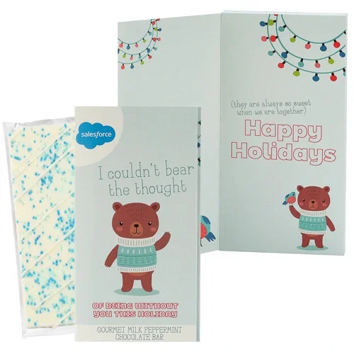 Festive Belgian Chocolate Greeting Card Box — view 23