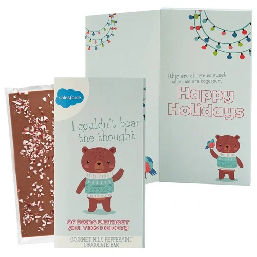 Festive Belgian Chocolate Greeting Card Box — view 24