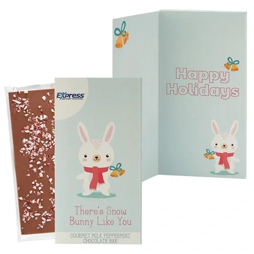 Festive Belgian Chocolate Greeting Card Box — view 4
