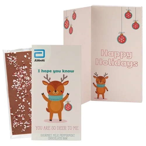 Festive Belgian Chocolate Greeting Card Box — view 8