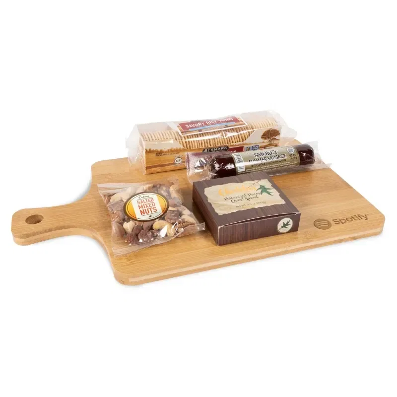 Festive Feast Bamboo Charcuterie Board — view 2