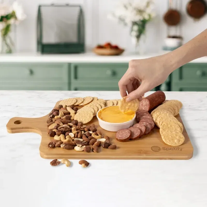 Festive Feast Bamboo Charcuterie Board — view 3