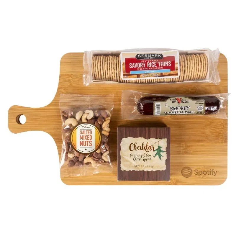 Festive Feast Bamboo Charcuterie Board — view 4