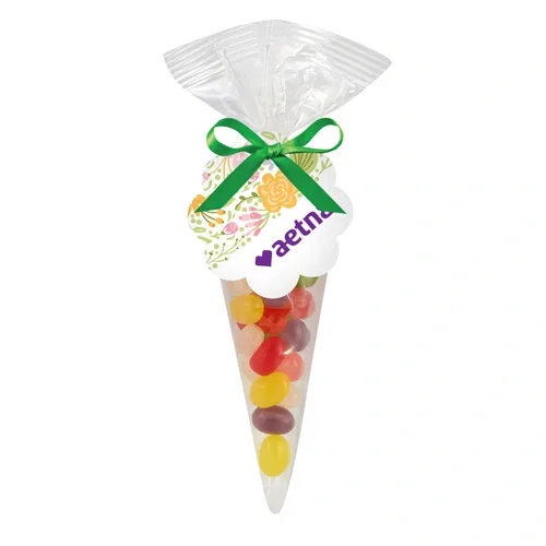 Festive Spring Candy Cone Gift Bag — view 2