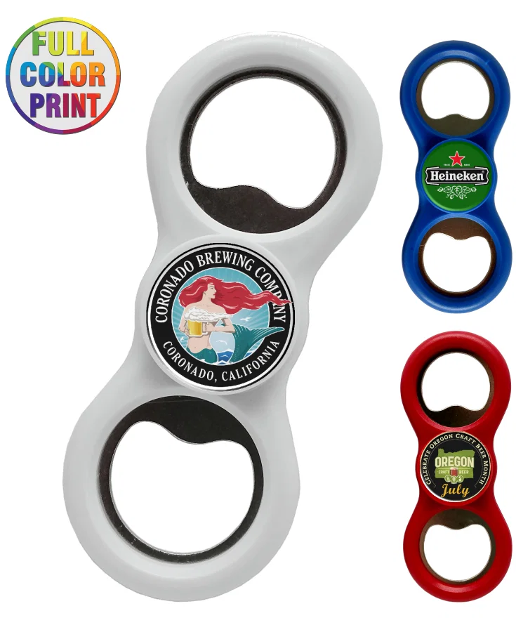 Fidget Spinner Bottle Opener  — view 2