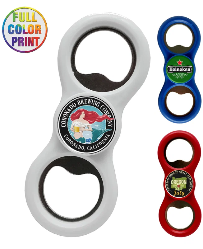 Fidget Spinner Bottle Opener  — view 2