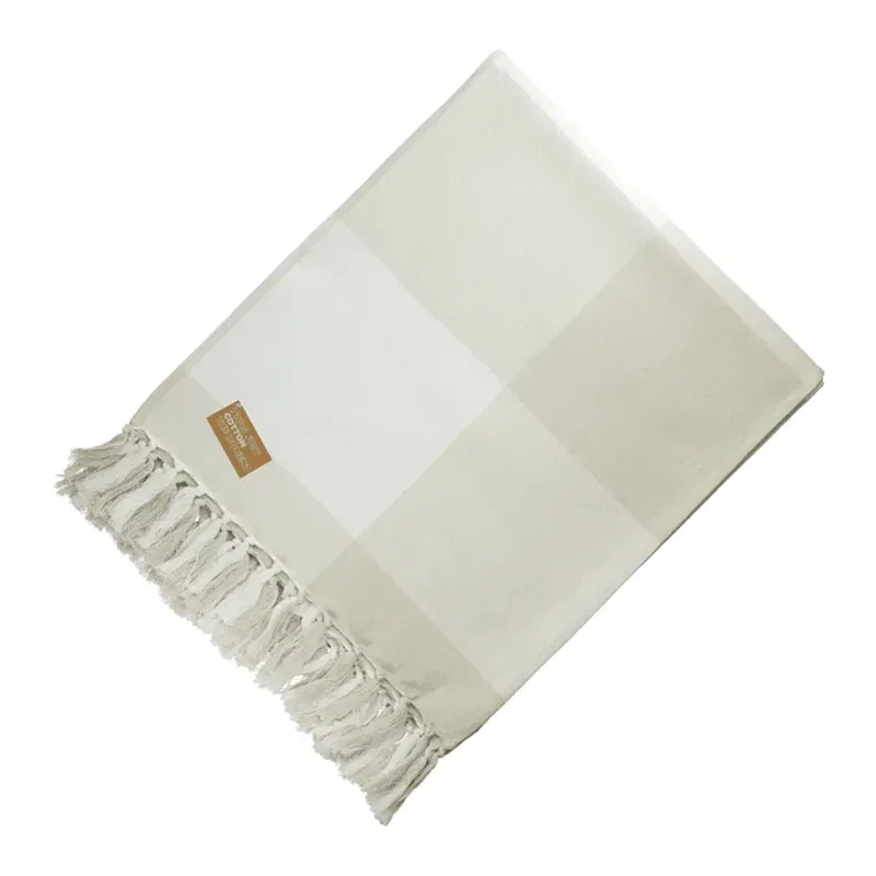 Branded Organic Cotton Throw Blanket - Field & Co.® (60"x70") — view 2