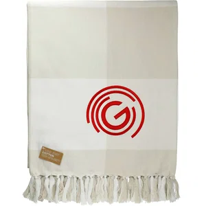 Branded Organic Cotton Throw Blanket - Field & Co.® (60"x70")