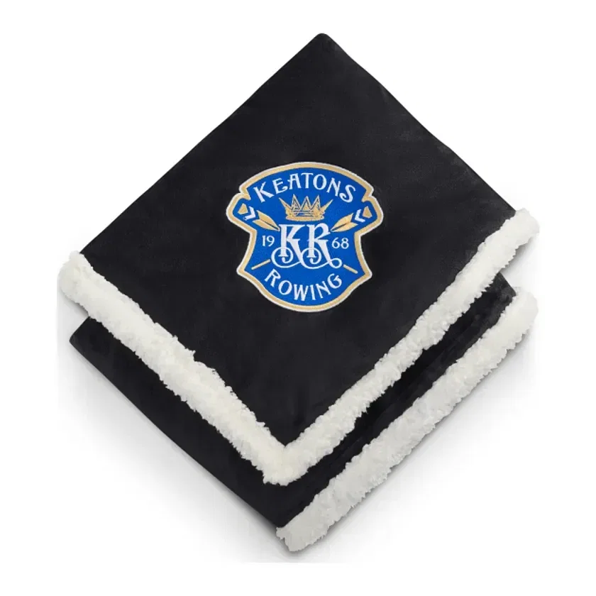 Personalized Recycled PET Sherpa Blanket by Field & Co. — view 11