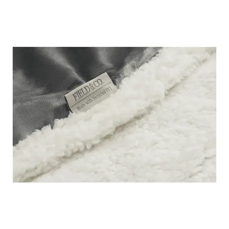 Personalized Recycled PET Sherpa Blanket by Field & Co. — view 15