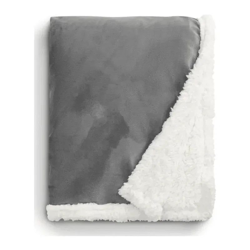 Personalized Recycled PET Sherpa Blanket by Field & Co. — view 21