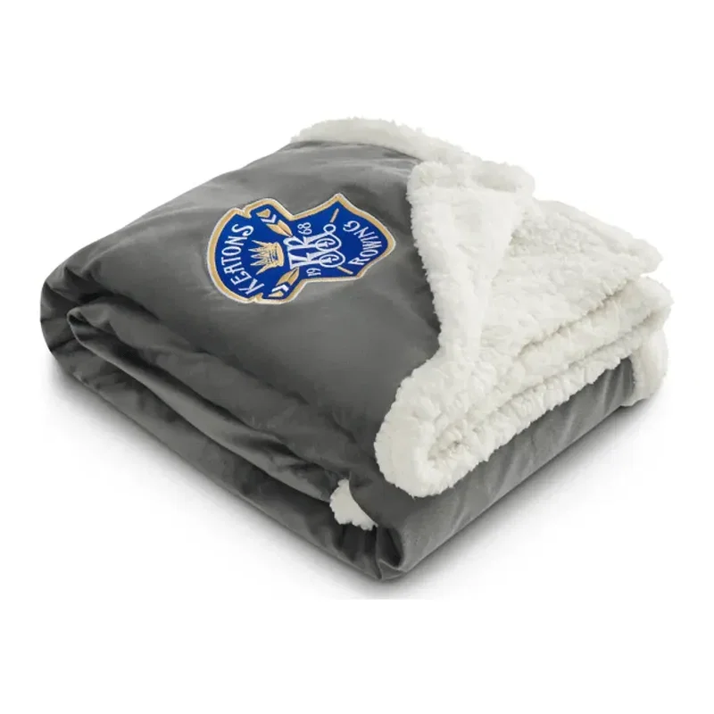 Personalized Recycled PET Sherpa Blanket by Field & Co. — view 22