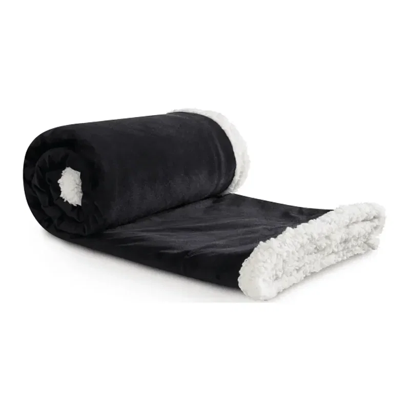 Personalized Recycled PET Sherpa Blanket by Field & Co. — view 4
