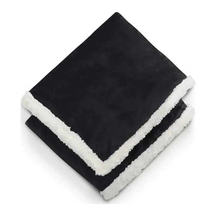 Personalized Recycled PET Sherpa Blanket by Field & Co. — view 7